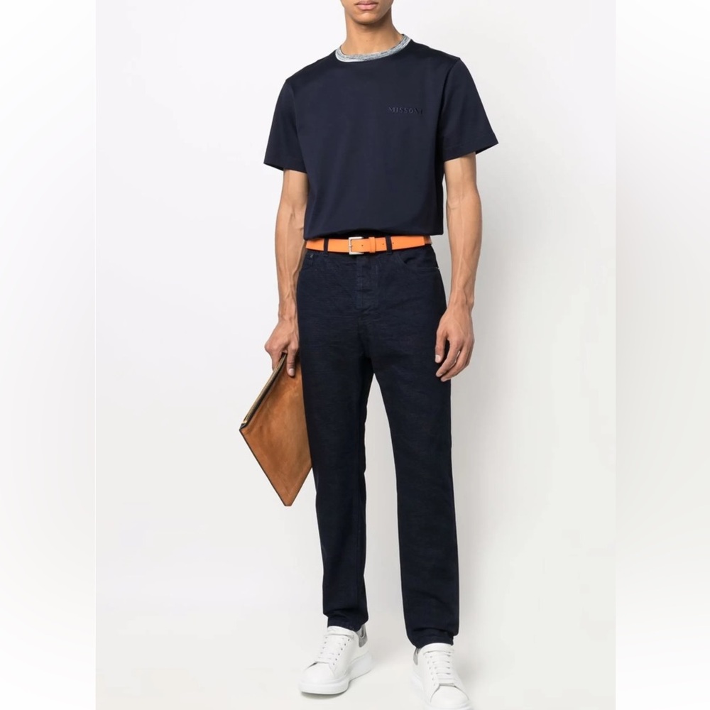 Missoni logo embroidered tshirt